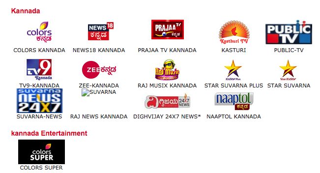 Upcoming Kannada Channel List