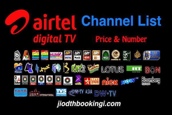 Airtel DTH Channels List 】2019 With Price Number & PDF