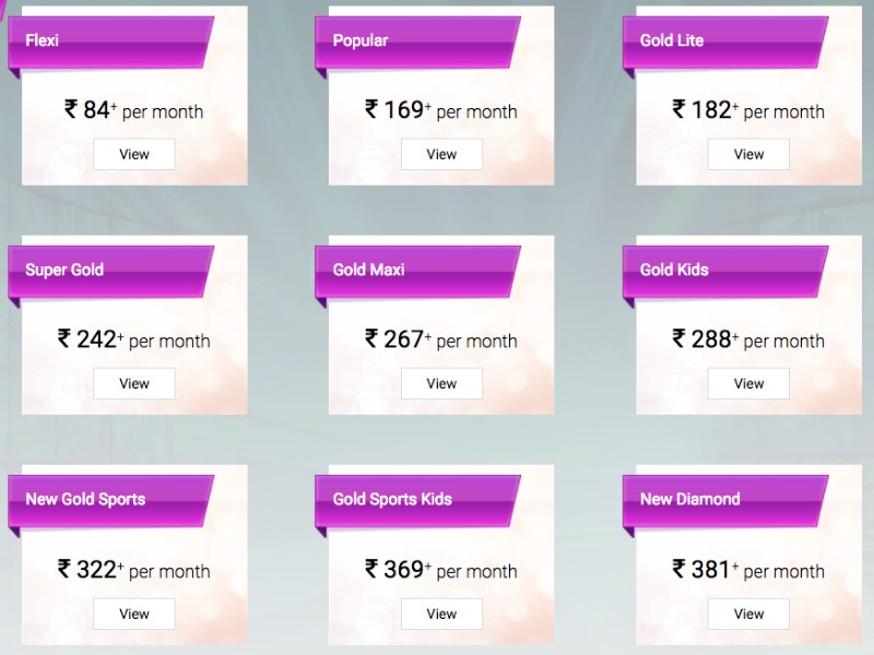 Videocon d2h Recharge Offers