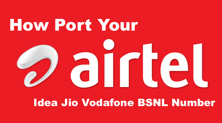 How to Port Airtel number
