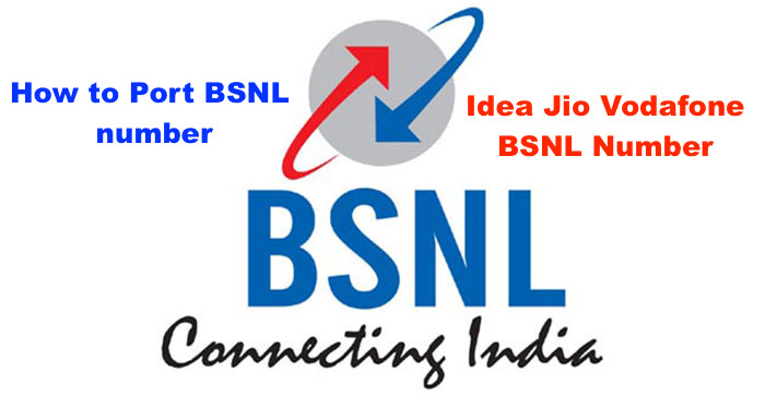 How to port BSNL number