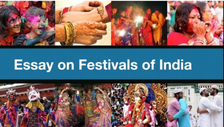 essay on india a land of festivals