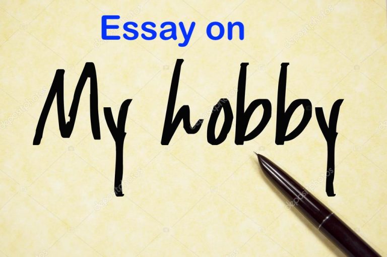 my hobby essay 2 pages