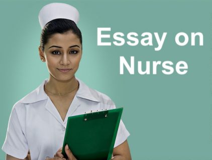 essay on nurse for class 3