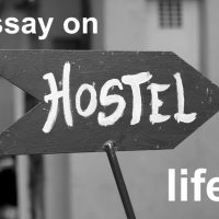 essay on hostel life